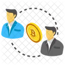 Doppelausgaben Bitcoin Transaktionen Bitcoin Handler Icon