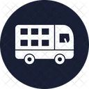 Doppeldeckerbus Riesiges Fahrzeug Massentransportmittel Icon