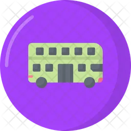 Doppeldecker-Bus  Symbol