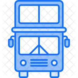 Doppeldecker-Bus  Symbol