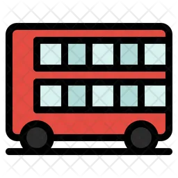 Doppeldecker-Bus  Symbol