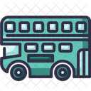 Doppeldecker-Bus  Symbol