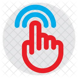 Doppeltippen  Symbol