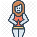 Dor abdominal  Ícone
