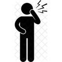 Dor Na Mandibula Dente ATM Ícone