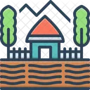 Dorf Pueblo Thorp Symbol