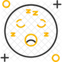Dormir Dormir Emoji Emoticon Ícone