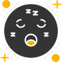 Dormir Dormir Emoji Emoticon Ícone