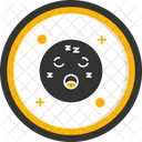 Dormir Dormir Emoji Emoticon Ícone