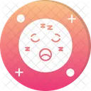 Dormir Dormir Emoji Emoticon Ícone