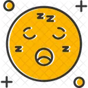Dormir Dormir Emoji Emoticon Ícone