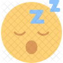 Emoji Dormir Emoticones Icône