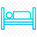 Dormir Lit De Couchage Temps De Sommeil Icône