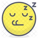 Dormir Dormir Cara Icono