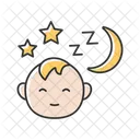 Dormir Color Icono Icon