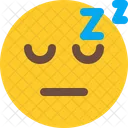 Dormir Emoji Smiley Icône