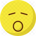 Dormir E Abrir A Boca Bocejar Emoticons Ícone