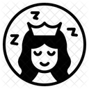 Dornroschen Schlafen Schlafenszeit Symbol