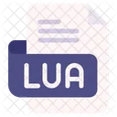 Lua Documento Archivo Icono