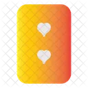 Dos de corazones  Icono