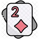 Dos De Diamantes Icon