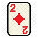 Dos de diamantes  Icon