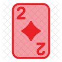 Dos de diamantes  Icon