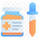 Dose Medicine Pipette Icône