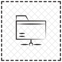 Dossier Fichier Donnees Icône