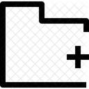 Dossier Ajouter Fichier Icône