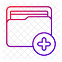 Dossier Ajouter Ajouter Un Dossier Icône