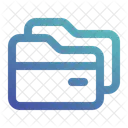Dossier Stockage Stockage De Fichiers Icône