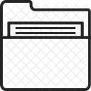Dossier Fichier Numerique Icône