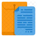 Dossier Expedient Archive Icon