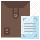 Dossier Mail Envelope Icon