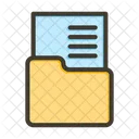Document Currency Storage Icon