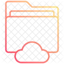 Dossier cloud  Icône