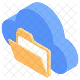 Dossier cloud  Icon