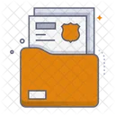 Dossier criminal record  Icon