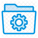 Dossier De Parametres Parametres Config Icône