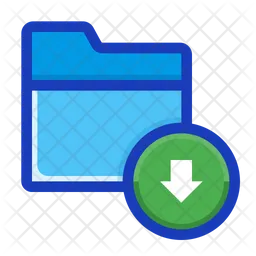 Dossier de téléchargement  Icône