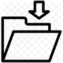 Dossier de téléchargement  Icône
