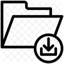 Dossier de téléchargement  Icône
