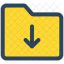 Dossier Document Stockage Icon