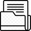 Dossier De Fichiers Dossier Fichier Icône