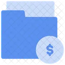 Dollar Finances Dossier Icon