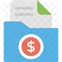 Finances Dossier Budget Icon