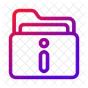Dossier Informations Donnees Icône