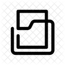 Ligne Dossier Doc Icon