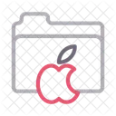 Dossier Mac Fichiers Icône